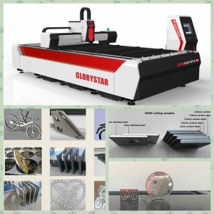 Fiber Metal Laser Cutting Machine GS-3015/GS-6015